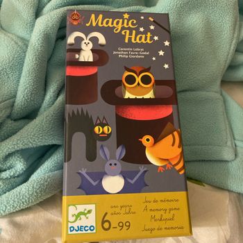Jeu de mémoire djeco magic hat