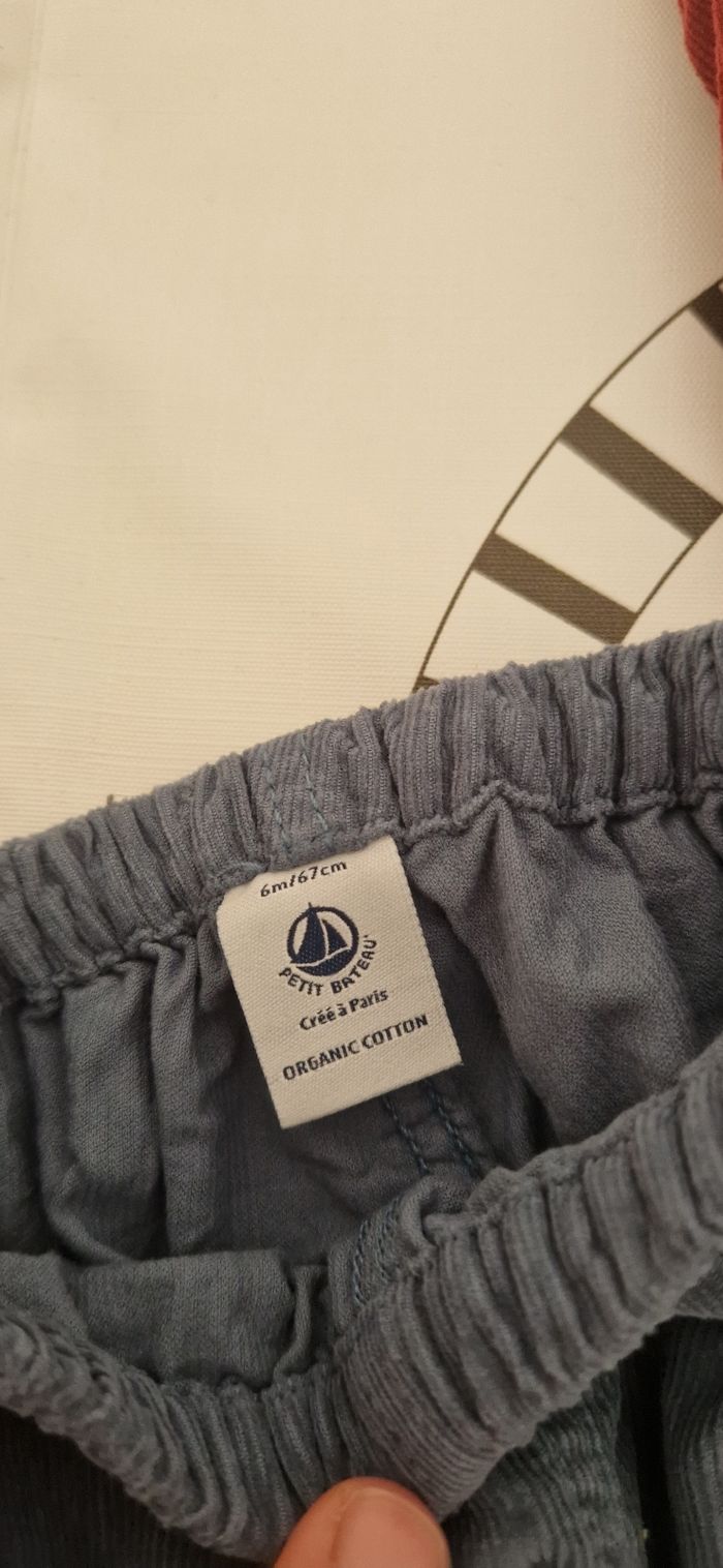 Pantalon velours 6 mois - photo numéro 2