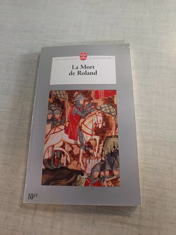 Livre la mort de roland