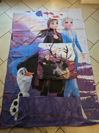parure de lit 1 personne la reine des neiges Disney
