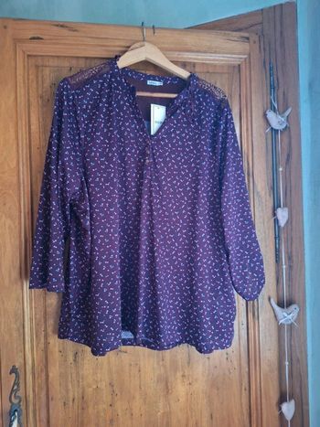 Magnifique blouse gemo neuve