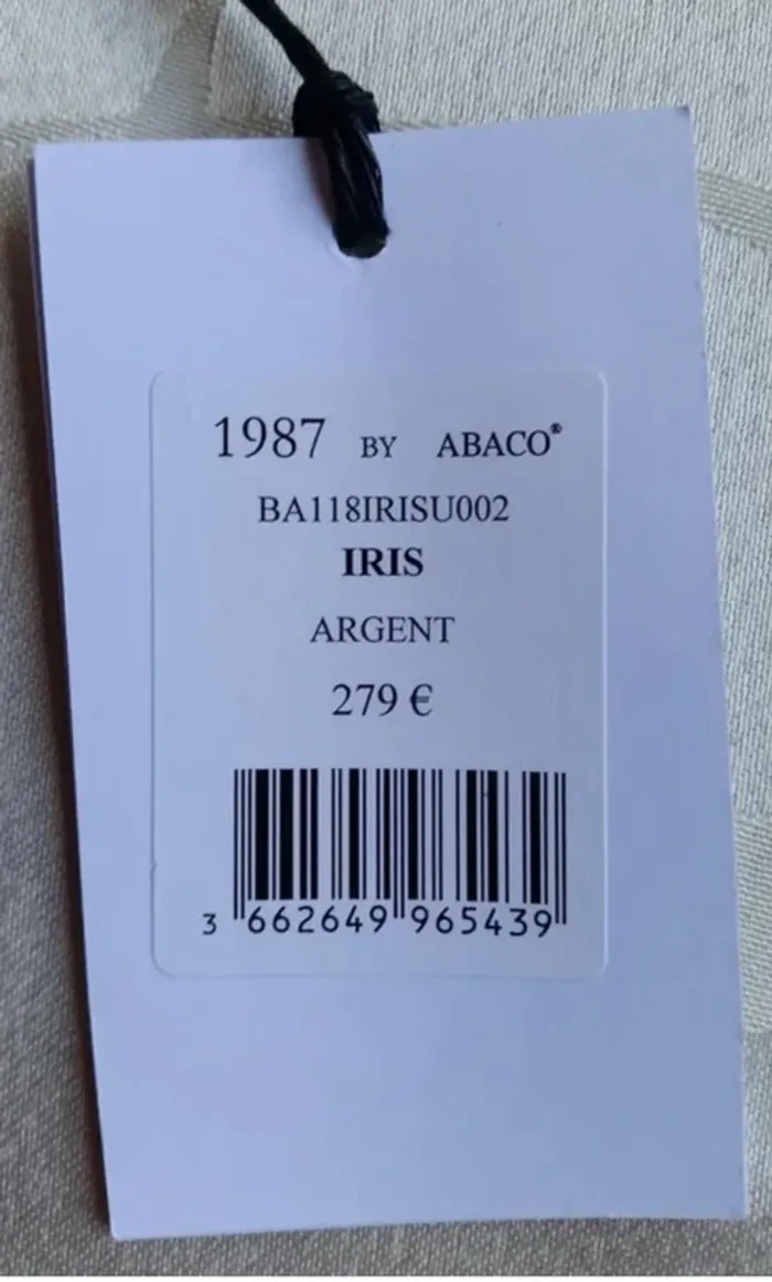 Sac bandoulière en cuir argenté Abaco - photo numéro 19