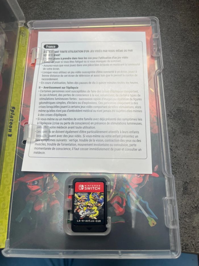 Jeux splatoon 3 - photo numéro 2