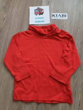 Sous pull 24 mois kiabi
