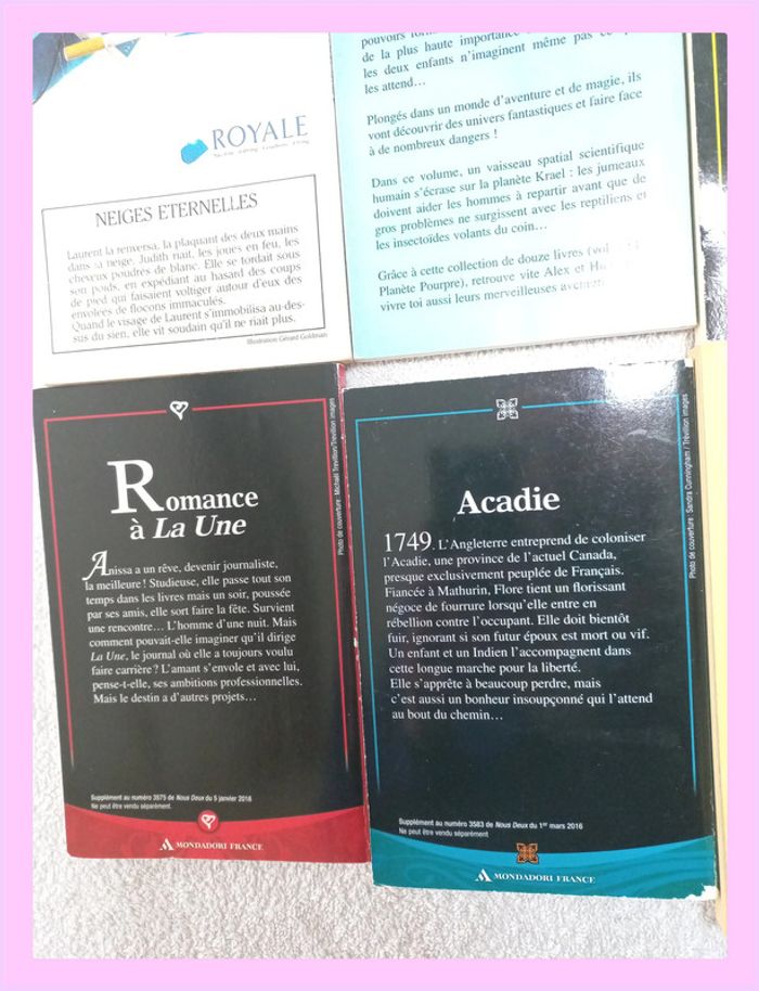 Lot de 6 livres (romance et jeunes adultes) - photo numéro 4