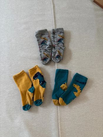 Lot 3 paires de chaussettes 24/26