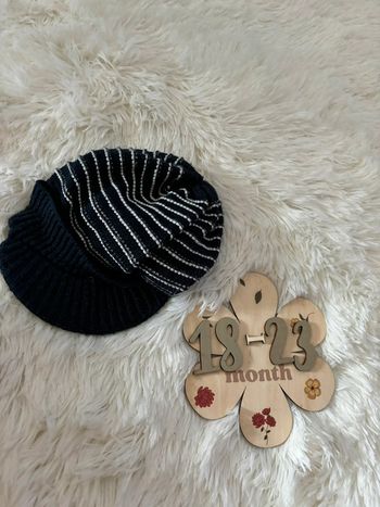 Bonnet forme casquette