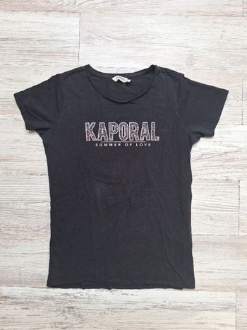 Tee shirt noir Kaporal