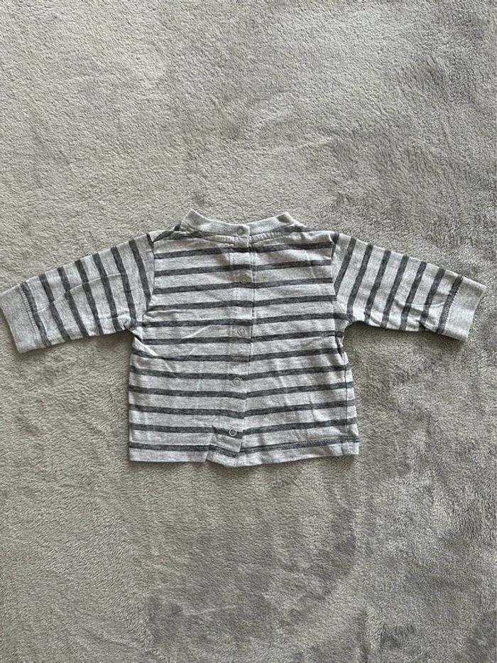 Tee-shirt manches longues - 3 mois - Kitchoun - photo numéro 5