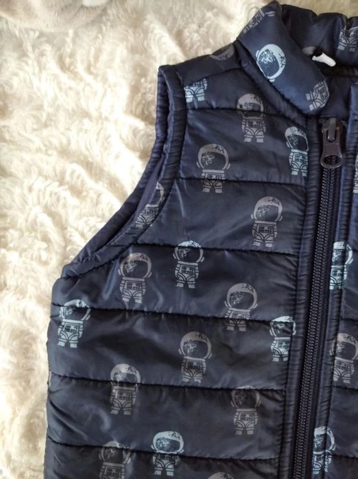 Blouson veste sans manche Garçon 3 mois Astronaute - photo numéro 3