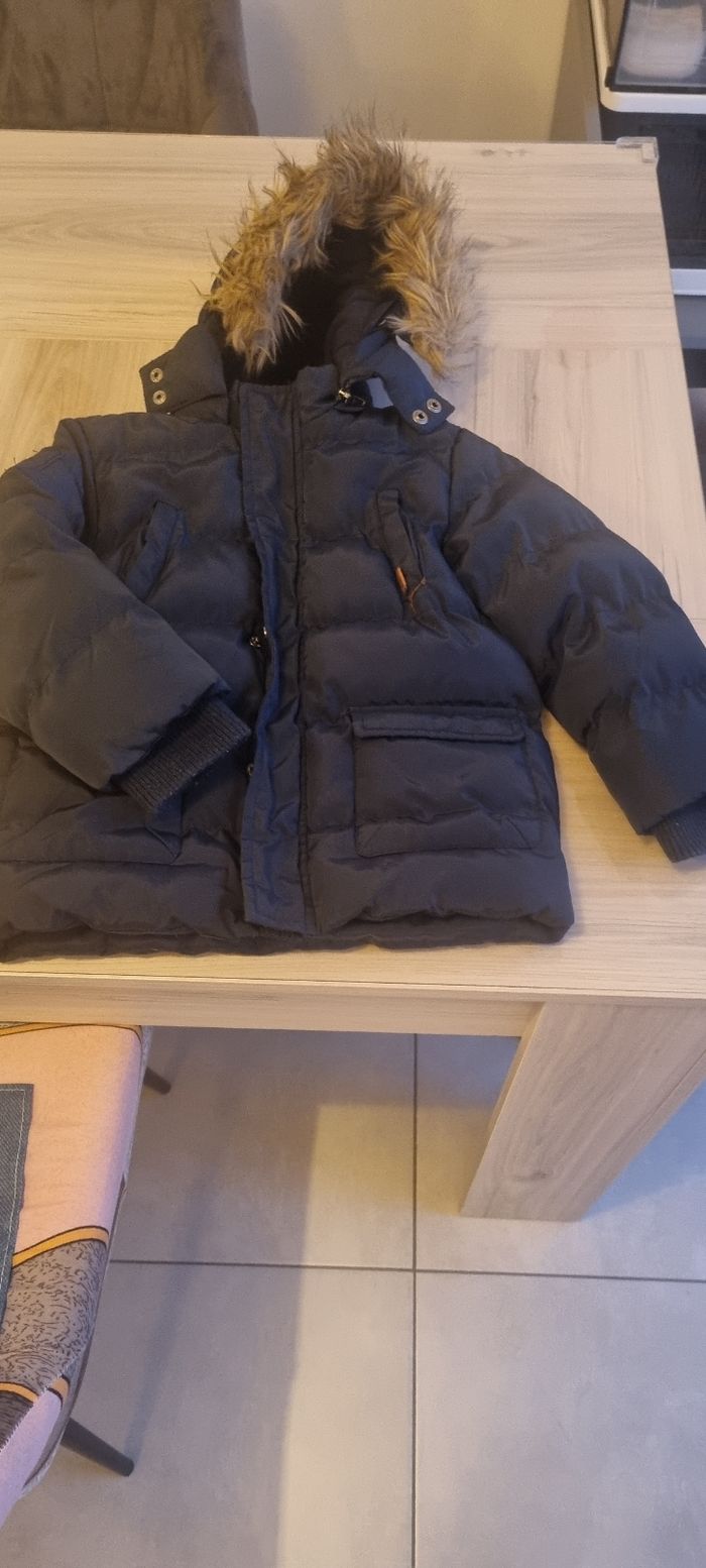 Vent Doudoune bleue marine garçon - photo numéro 2