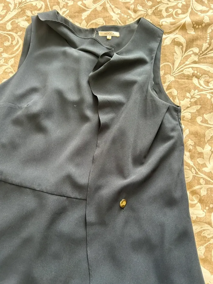 Robe bleu marine kocca tailleM - photo numéro 3