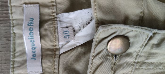 Jean marque Jacqueline Riu taille 40 vert pomme pour femme - photo numéro 9