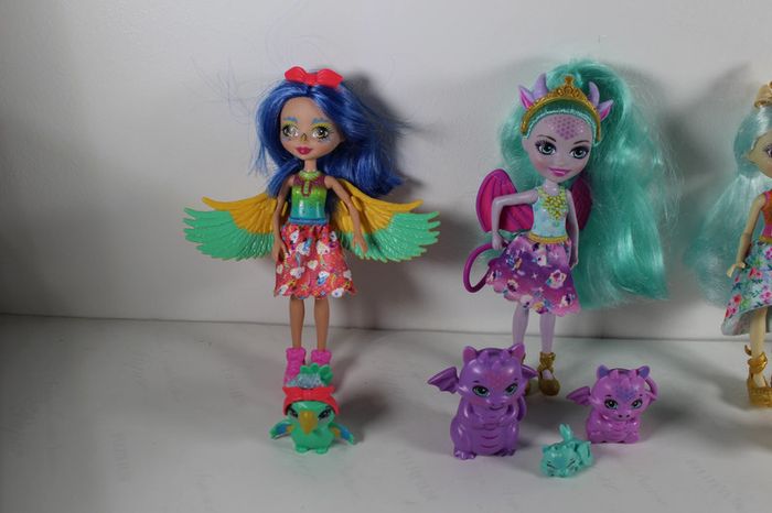 Enchantimals Lot de 5 avec leurs animaux - photo numéro 2