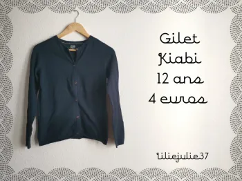 Gilet Kiabi 12 ans