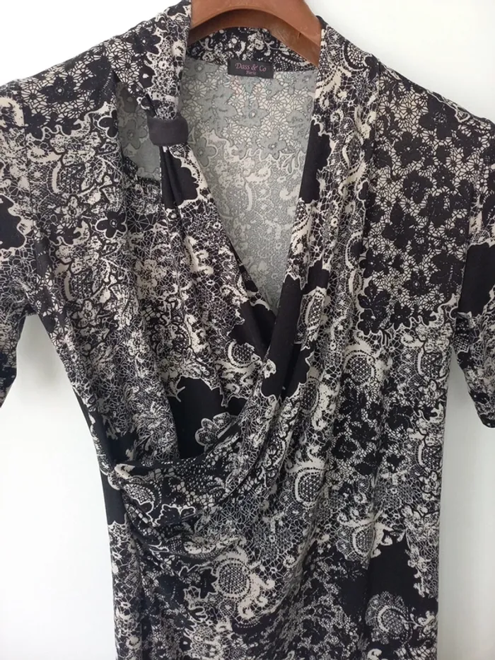 Robe noir et blanche T38 - photo numéro 10