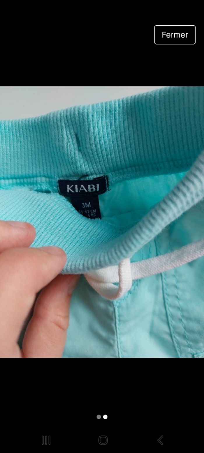 Short kiabi 3 mois - photo numéro 2