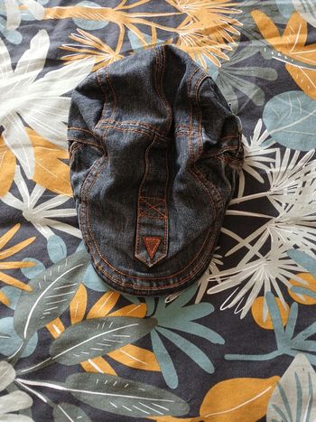 Casquette enfant jeans