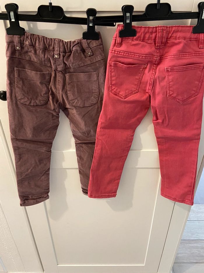 Lot de 2 pantalons slim Monoprix Orchestra - photo numéro 2
