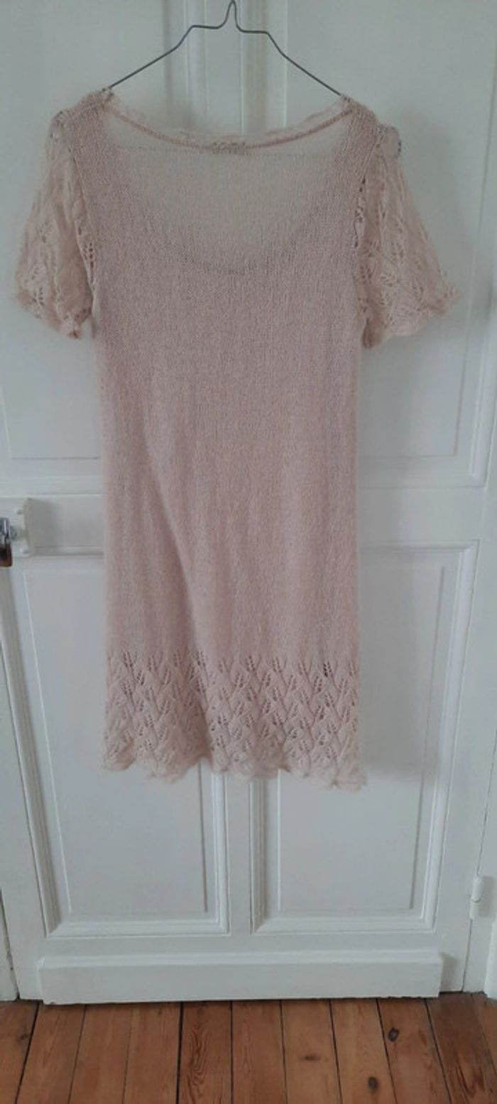Robe en laine rose pâle Promod - photo numéro 3