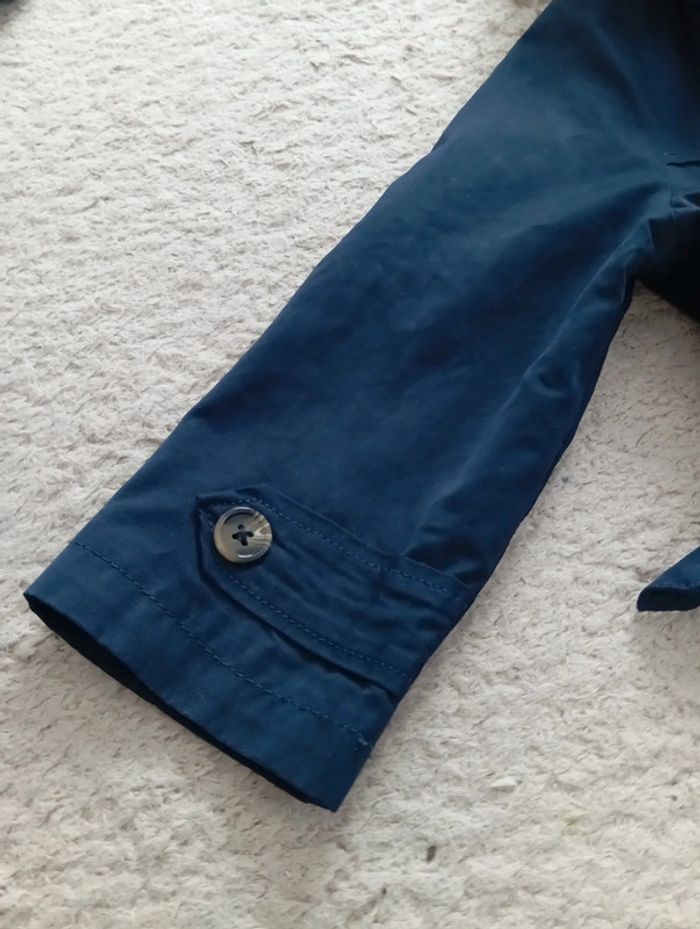 Trench bleu marine Vertbaudet - photo numéro 3