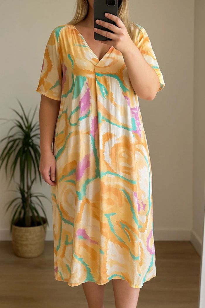 : Robe bohème colorée L’atelier de Mila Paris taille Unique