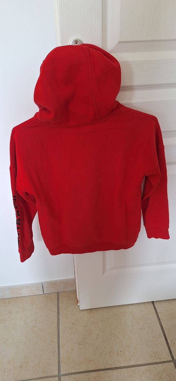 Sweat à capuche rouge Star wars/ 10 ans / Orchestra - photo numéro 6