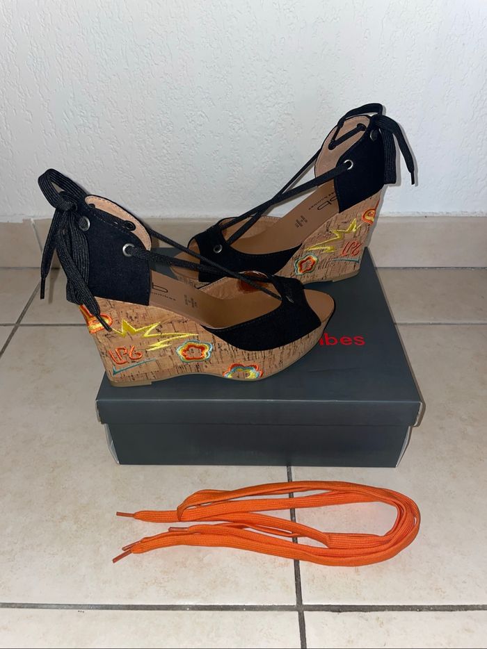 Chaussures compensées - LPB - Taille 36 - photo numéro 2