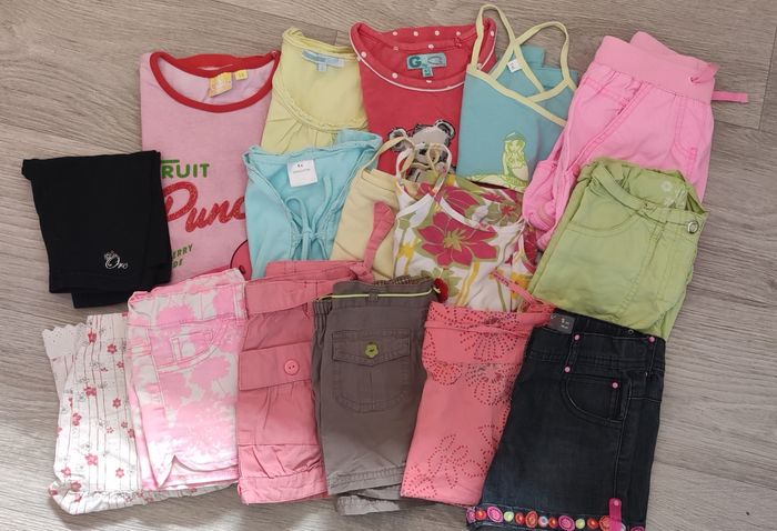 Lot De Vêtements Pour Fille Taille 5 Ans – Neuf Avec étiquettes – Ensemble Complet
