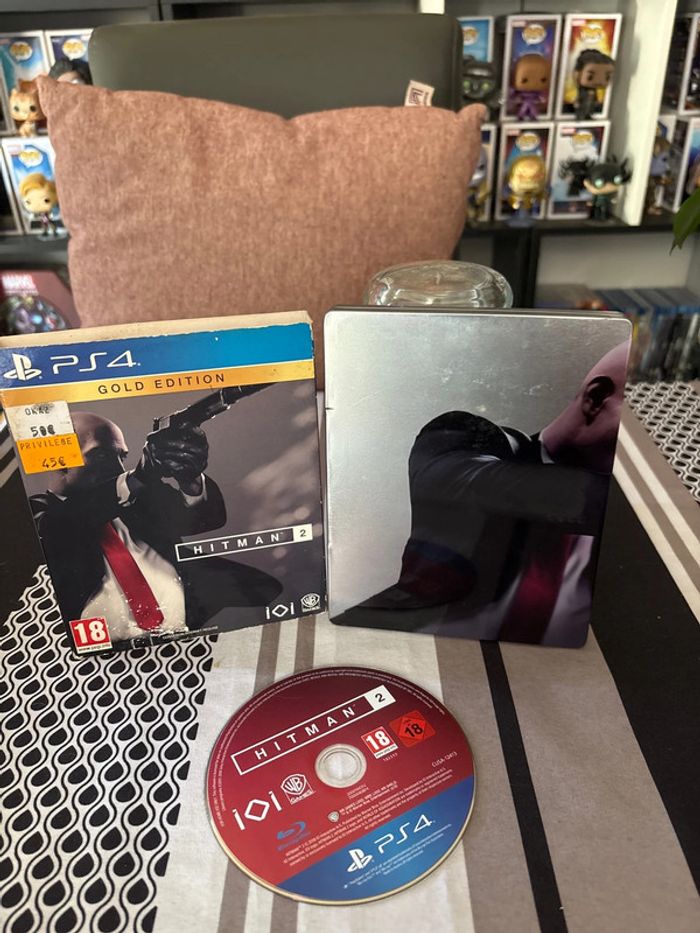 Jeu ps4 hitman 2 steelbook - photo numéro 2