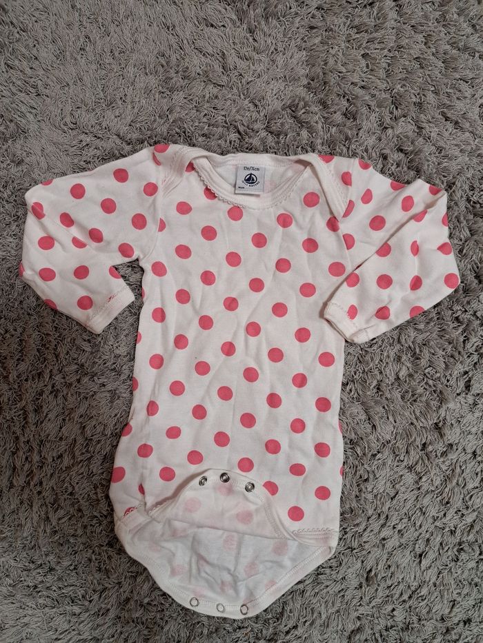 Lot de 6 body ML bébé fille 12 mois - photo numéro 2