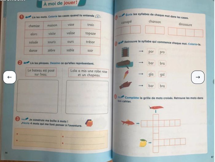 À moi de lire CP - Cahier d'apprentissage de code - édition 2019 - photo numéro 4