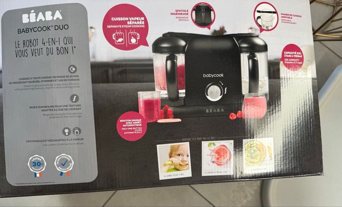 Babycook Duo Noir Beaba - photo numéro 3