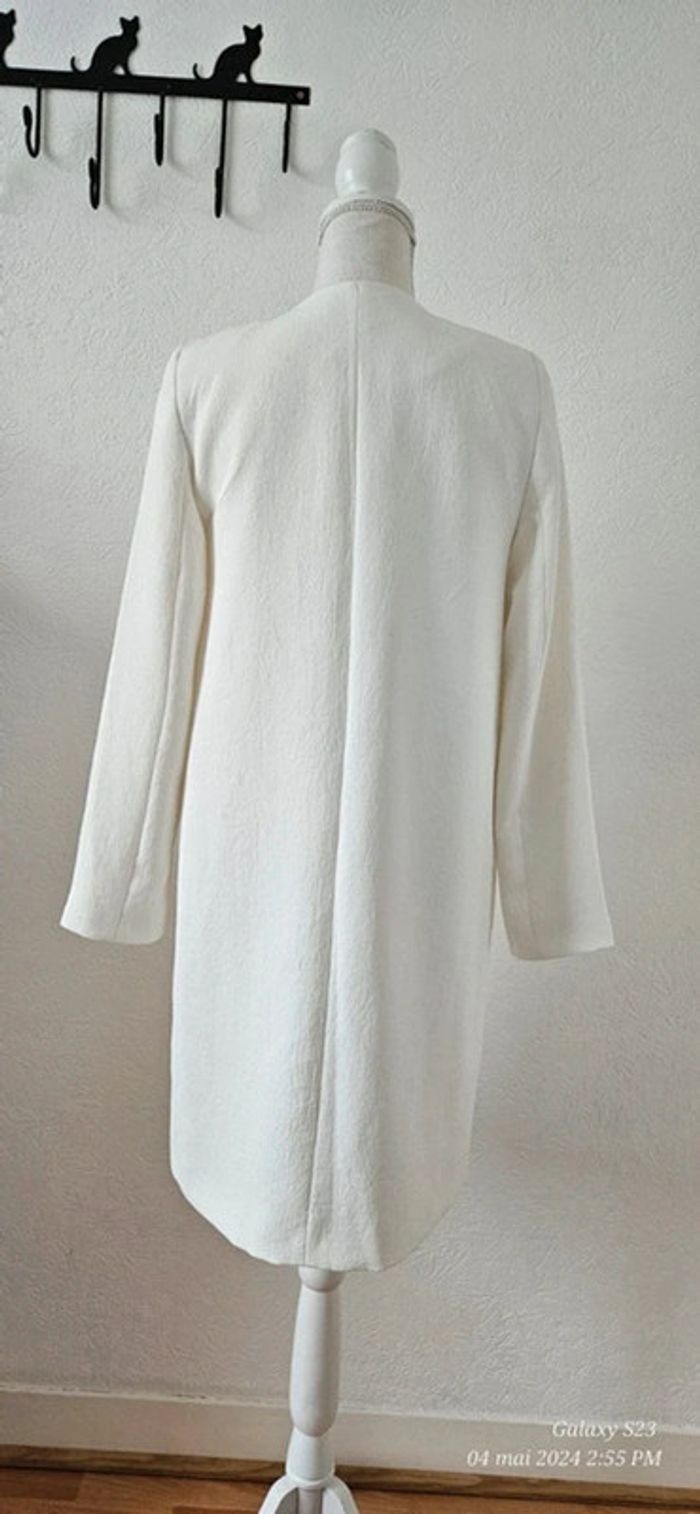 Veste drapée mi longue kookaï - photo numéro 2