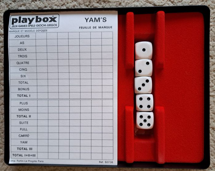 ♟️Jeu de société Yam's en boite - photo numéro 2