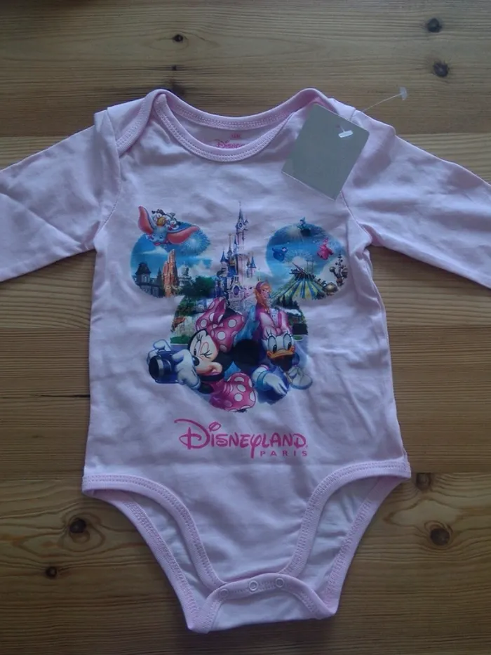 Body longues manches Disneyland