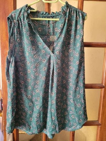 Blouse sans manche taille 52 kiabi