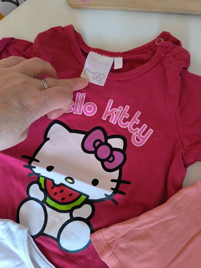 Lot de 3 t-shirts en bon état taille 2 ans - photo numéro 2