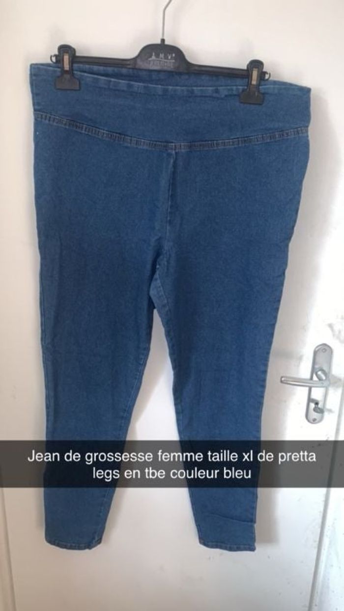 Jean de grossesse taille xl