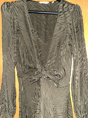 Robe verte kaki 36