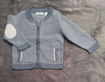 Veste zippée Obaibi 12 mois