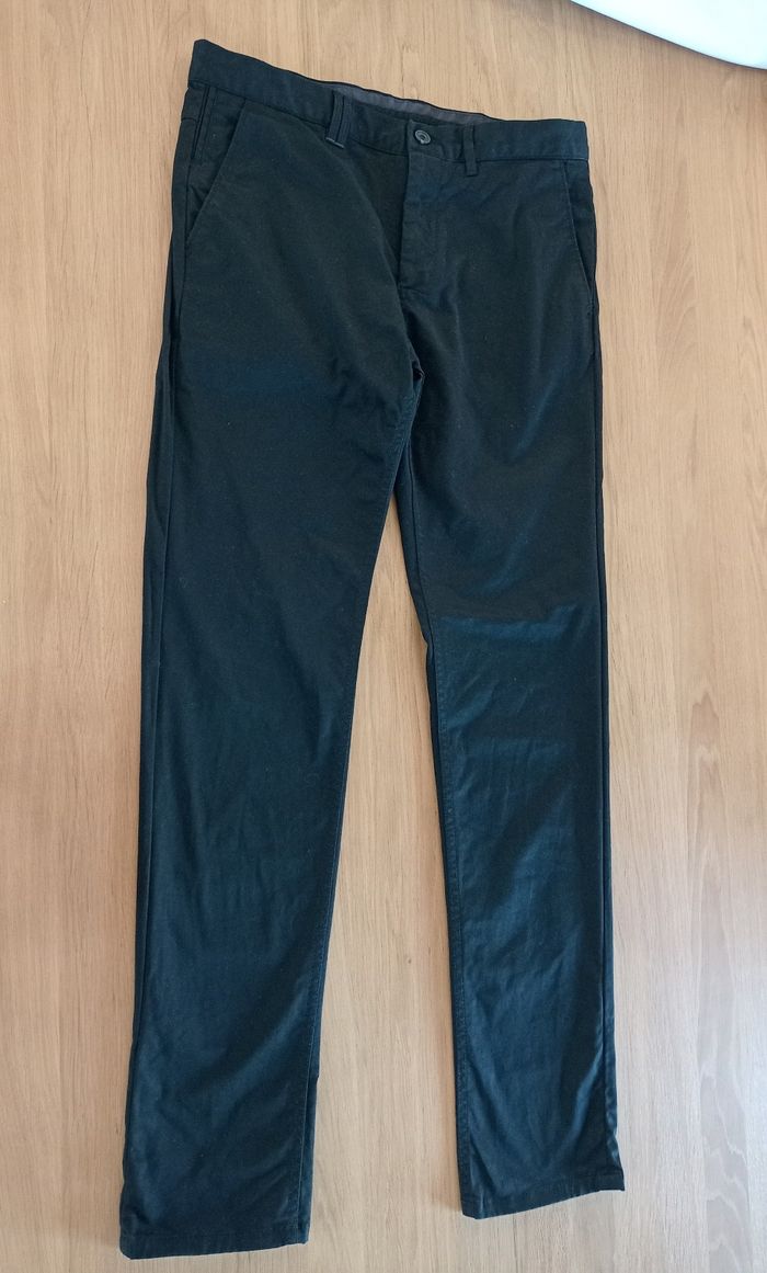 Pantalon noir Zara homme 42