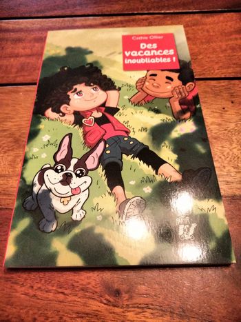 Livre intitulé des vacances inoubliables à partir de 9 ans