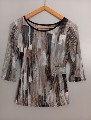 Top à motifs t38/40