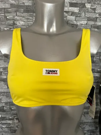 Brassière de bain fluo Tommy Hilfiger Taille M