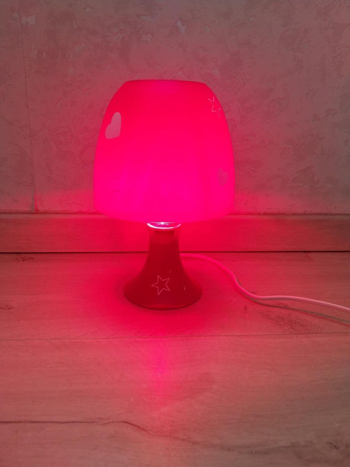 Lampe d'ambiance éclairage rouge - photo numéro 2