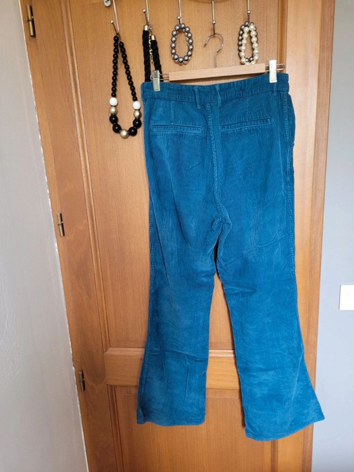 Pantalon évasé femme Zara taille 38 - photo numéro 4