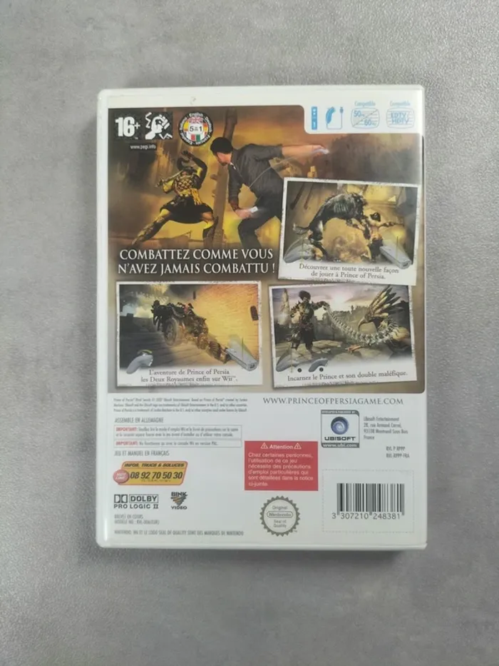Jeu Wii – Prince of Persia: Rival Swords - photo numéro 2
