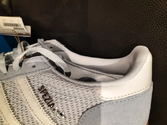 Baskets Adidas Spezial bimatières - bleu clair - photo numéro 7
