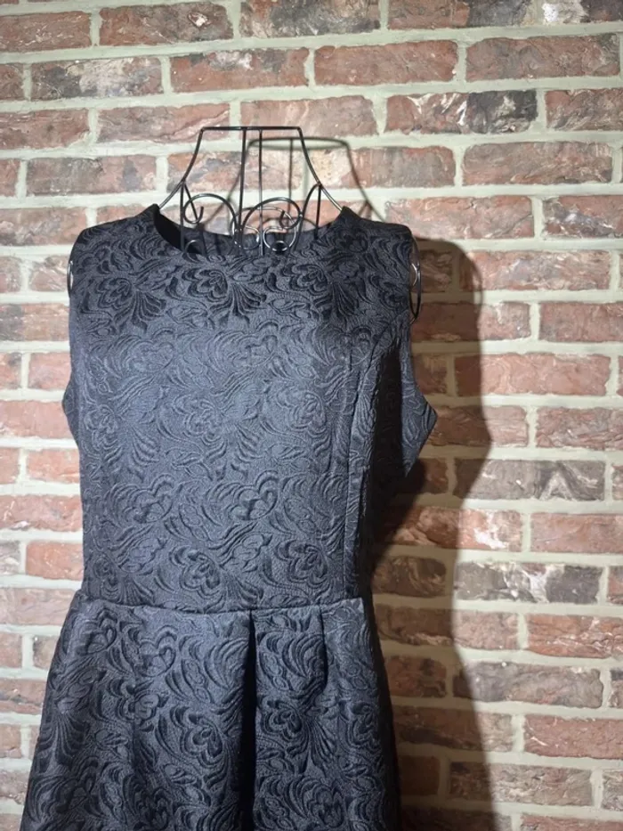 Robe noire motif Molly Bracken Taille 2 -> M / 38